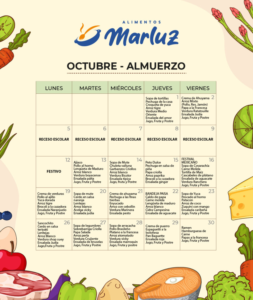 Plantilla Menu 01